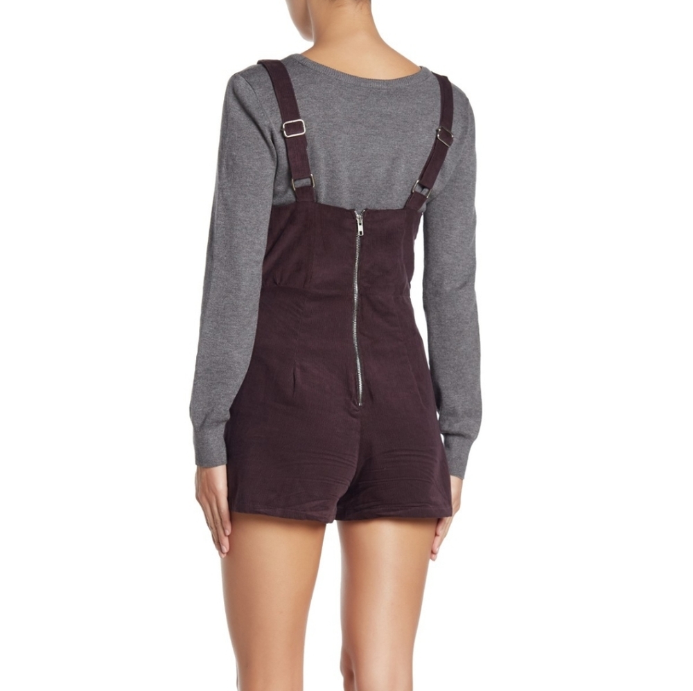 NWT: Angie Corduroy Romper - Picture 3 of 4